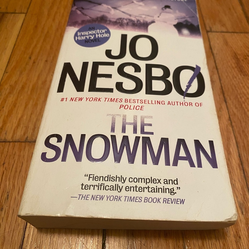 Jo Nesbo 'The Snowman' paperback Book 7 out of 13 Inspector Harry Hole Series